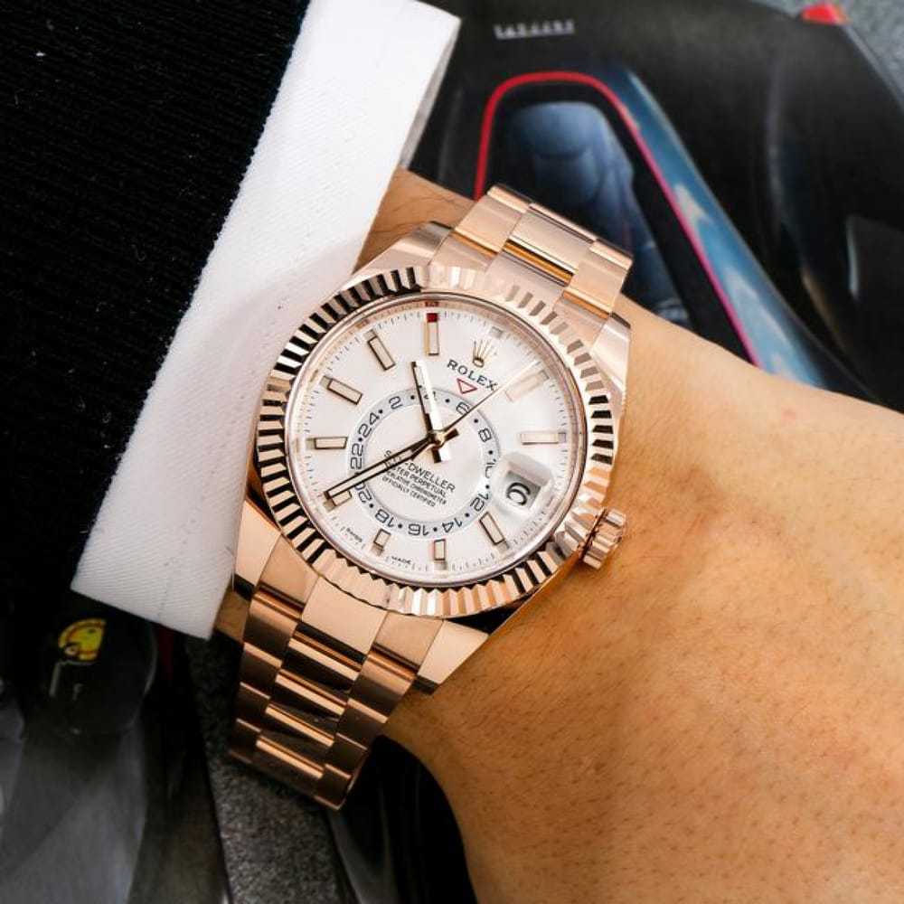 Rolex Pink gold watch - image 3