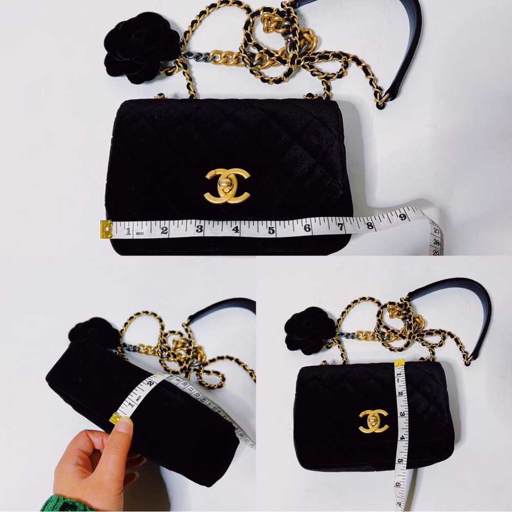 Chanel Velvet handbag - image 4
