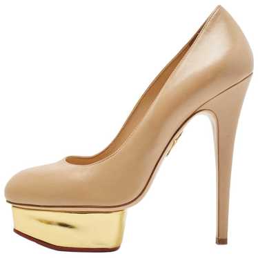 Charlotte Olympia Leather heels