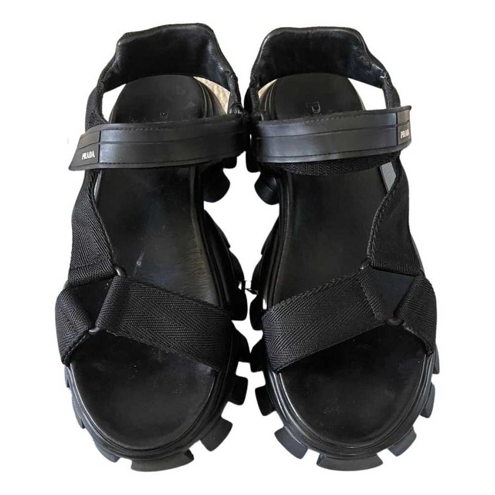 Prada Cloudbust Thunder cloth sandal - image 1