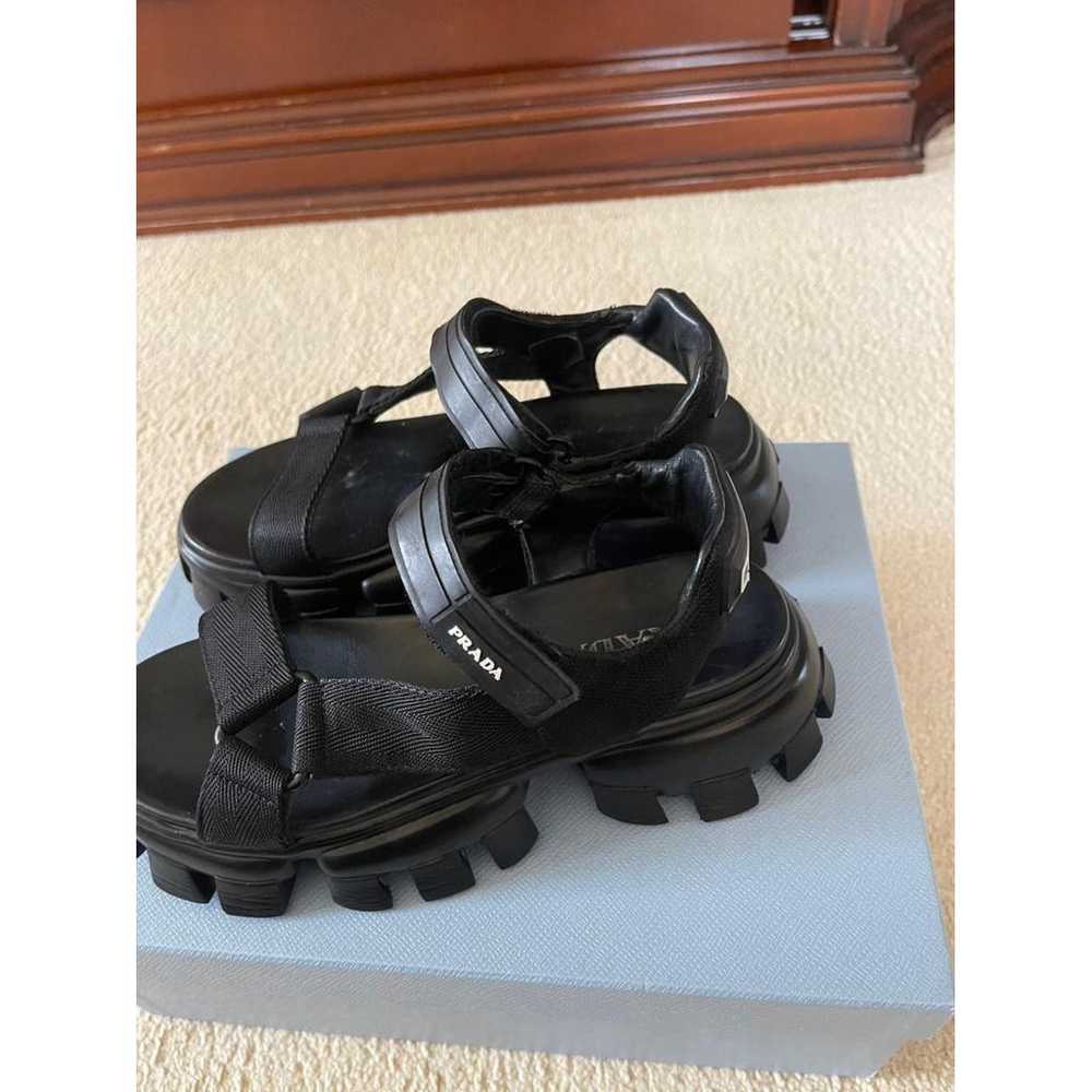 Prada Cloudbust Thunder cloth sandal - image 2