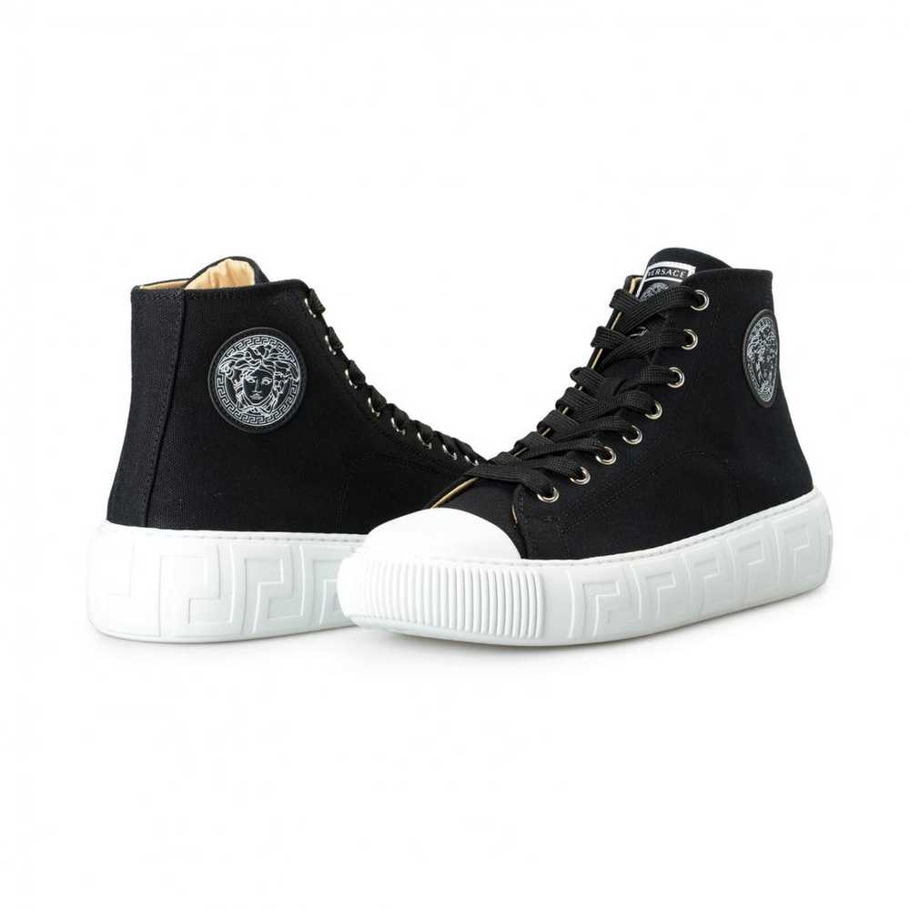 Versace Cloth high trainers - image 8