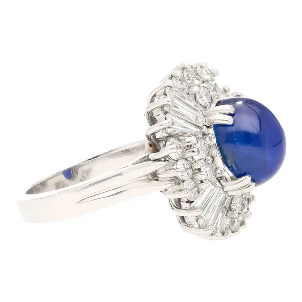 6 Carat Royal Blue No Heat Burma Star-Sapphire an… - image 3