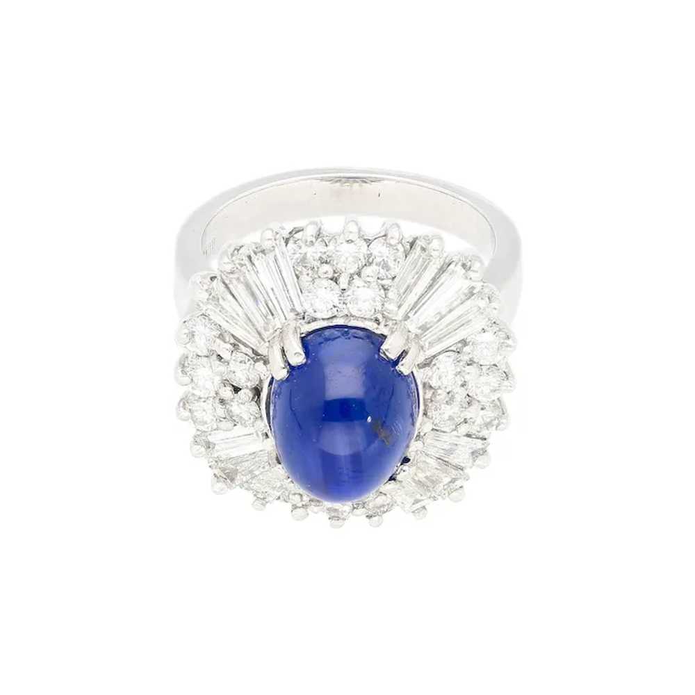 6 Carat Royal Blue No Heat Burma Star-Sapphire an… - image 6