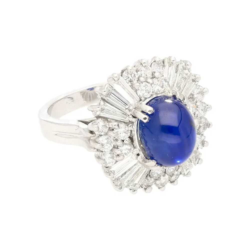 6 Carat Royal Blue No Heat Burma Star-Sapphire an… - image 7