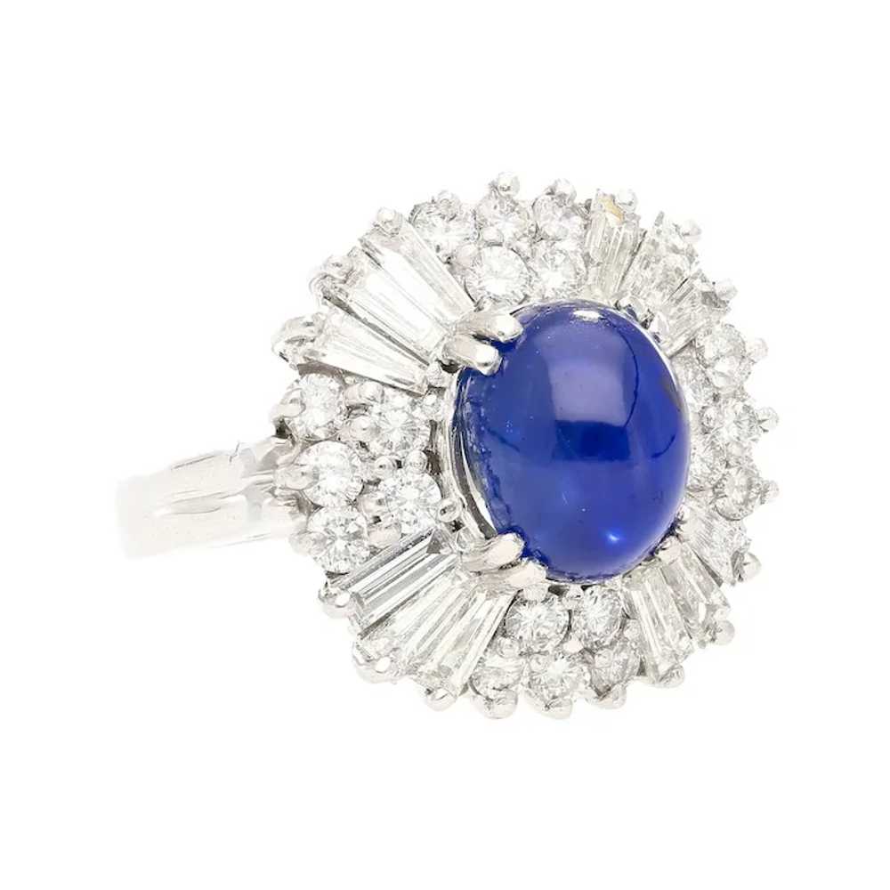 6 Carat Royal Blue No Heat Burma Star-Sapphire an… - image 8