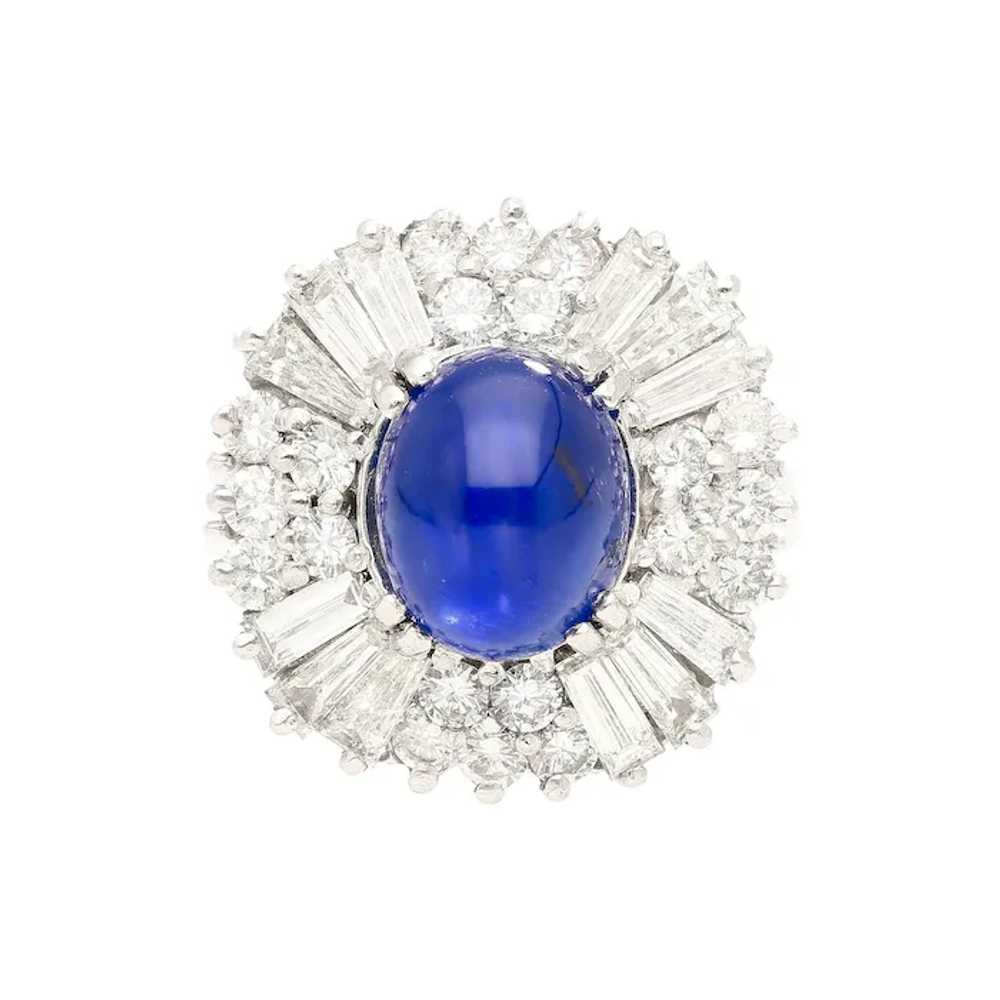 6 Carat Royal Blue No Heat Burma Star-Sapphire an… - image 9