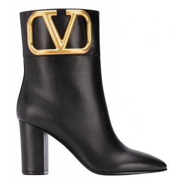 Valentino Garavani Leather ankle boots - image 1