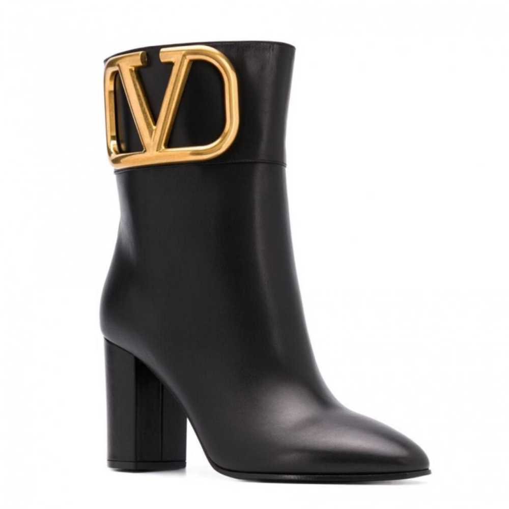 Valentino Garavani Leather ankle boots - image 4