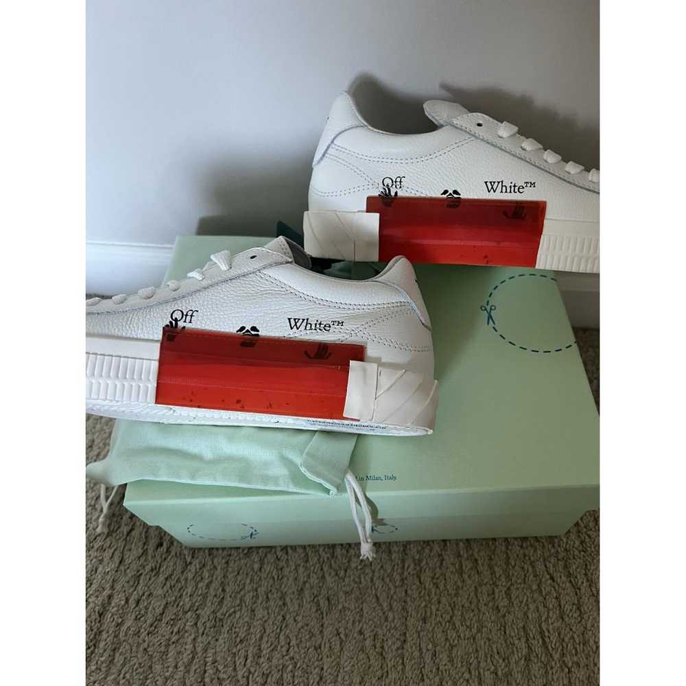 Off-White Leather trainers - image 2
