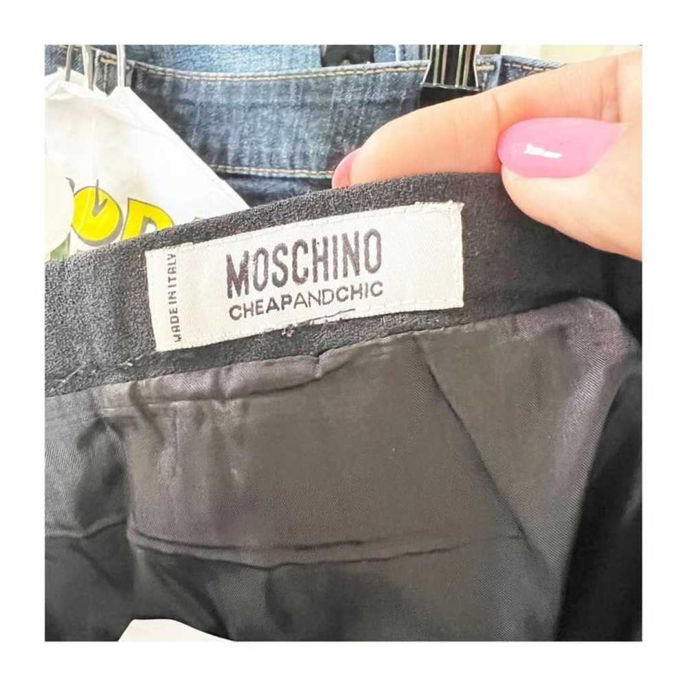 Moschino Cheap And Chic Wool mini skirt - image 6