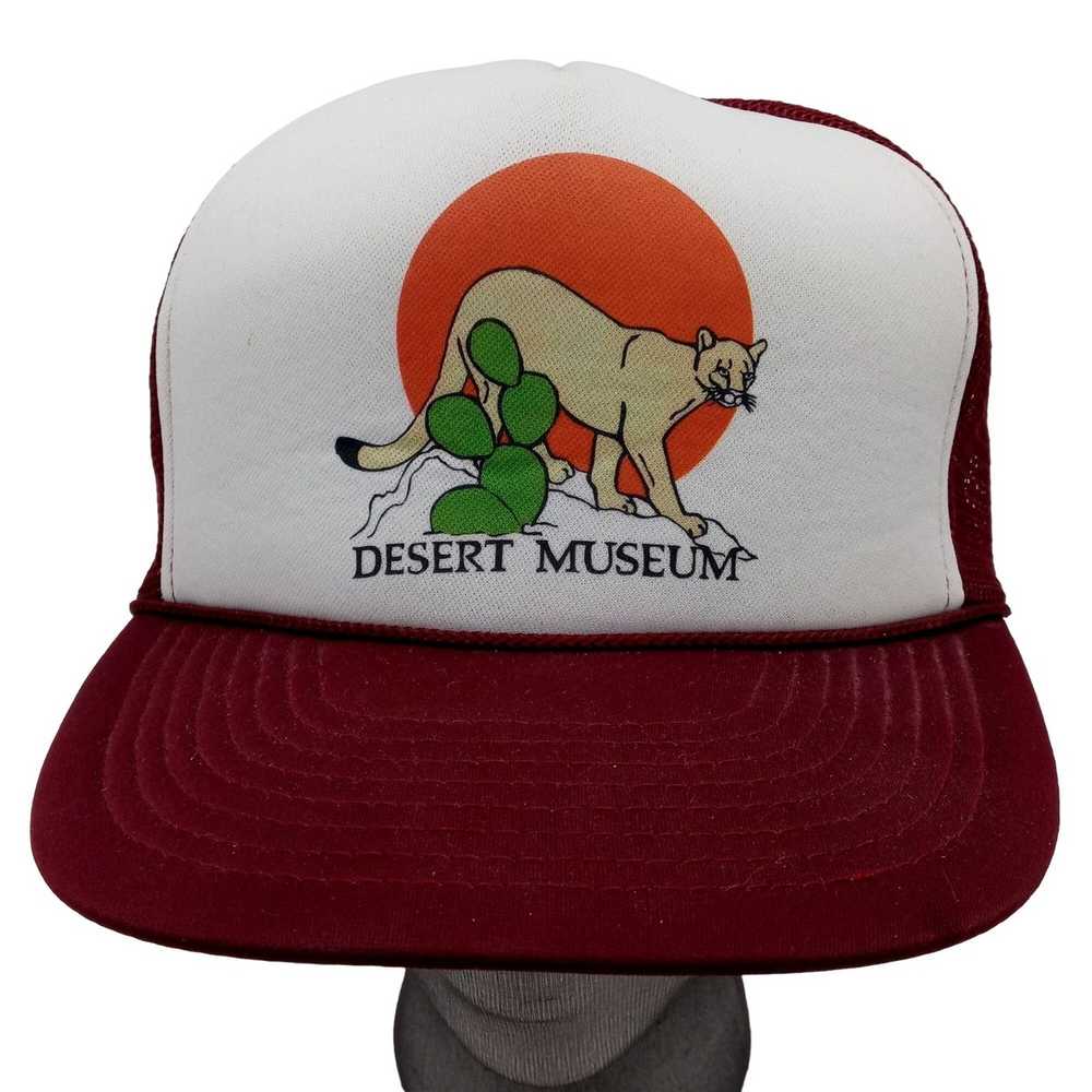 Vintage Desert Museum Hat Cap Adjustable Snapback… - image 1