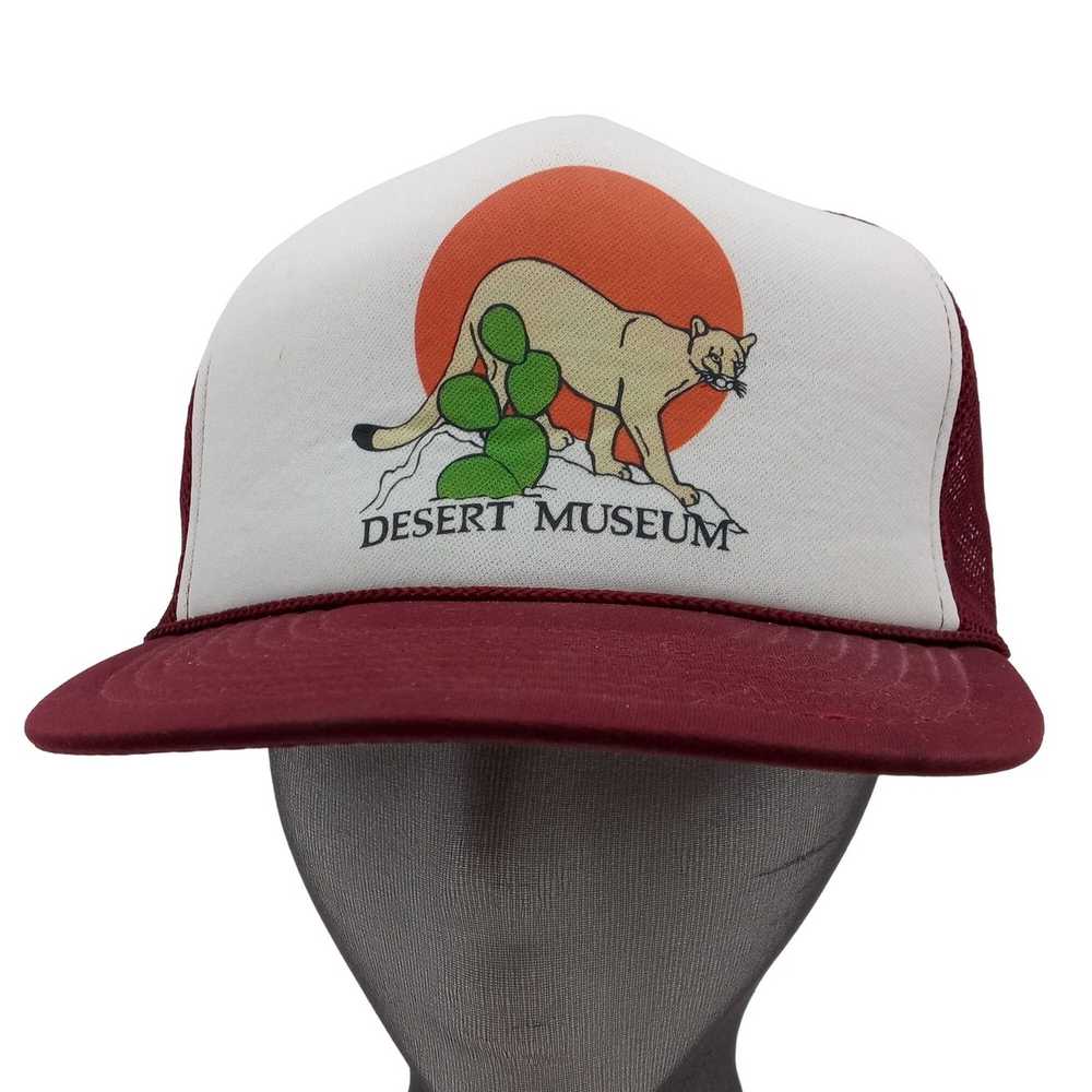 Vintage Desert Museum Hat Cap Adjustable Snapback… - image 2