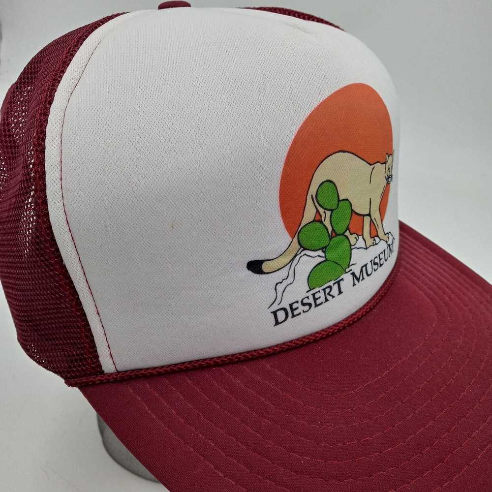 Vintage Desert Museum Hat Cap Adjustable Snapback… - image 6