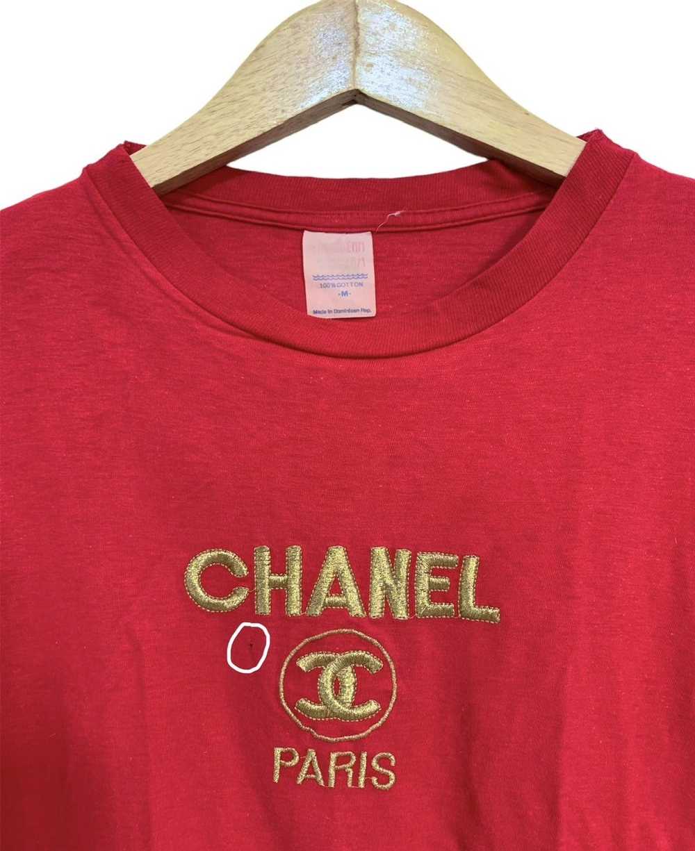 Vintage Vintage 90’s chanel paris embroidered - image 4