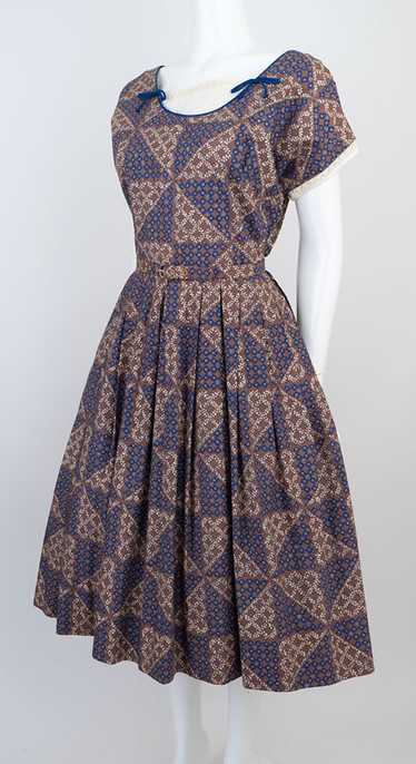 1950s Fit and Flare Dress