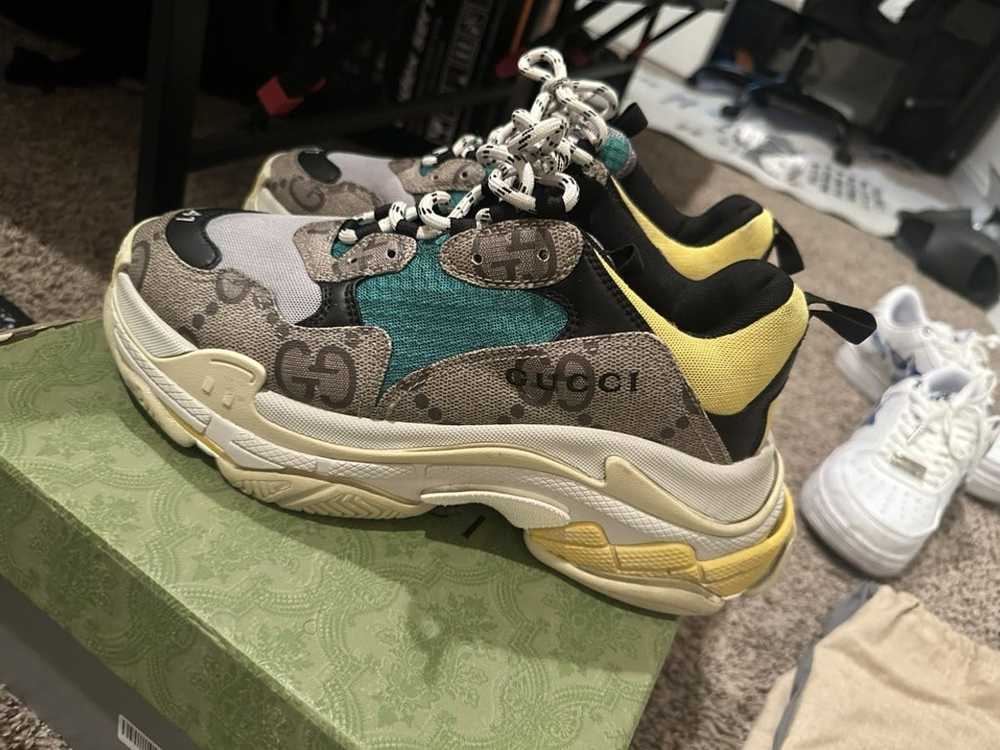 Balenciaga × Gucci Gucci X Balenciaga Triple S - image 3