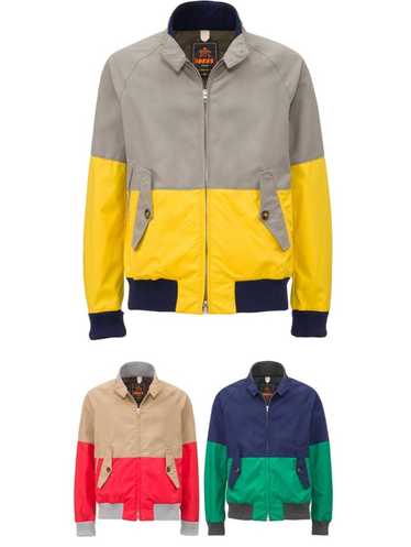 Baracuta G9 3XDRY Yellow/Gray Technical Jacket Siz