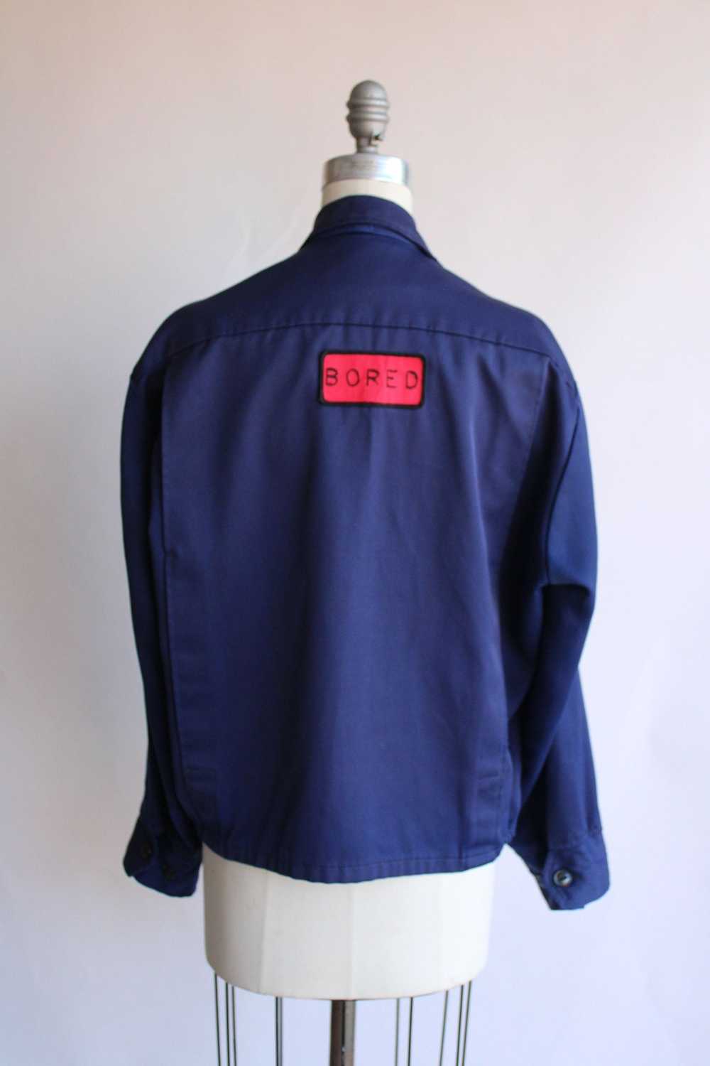 Vintage 1970s 1980s Mens Boss Uniform Co. Navy Bl… - image 8