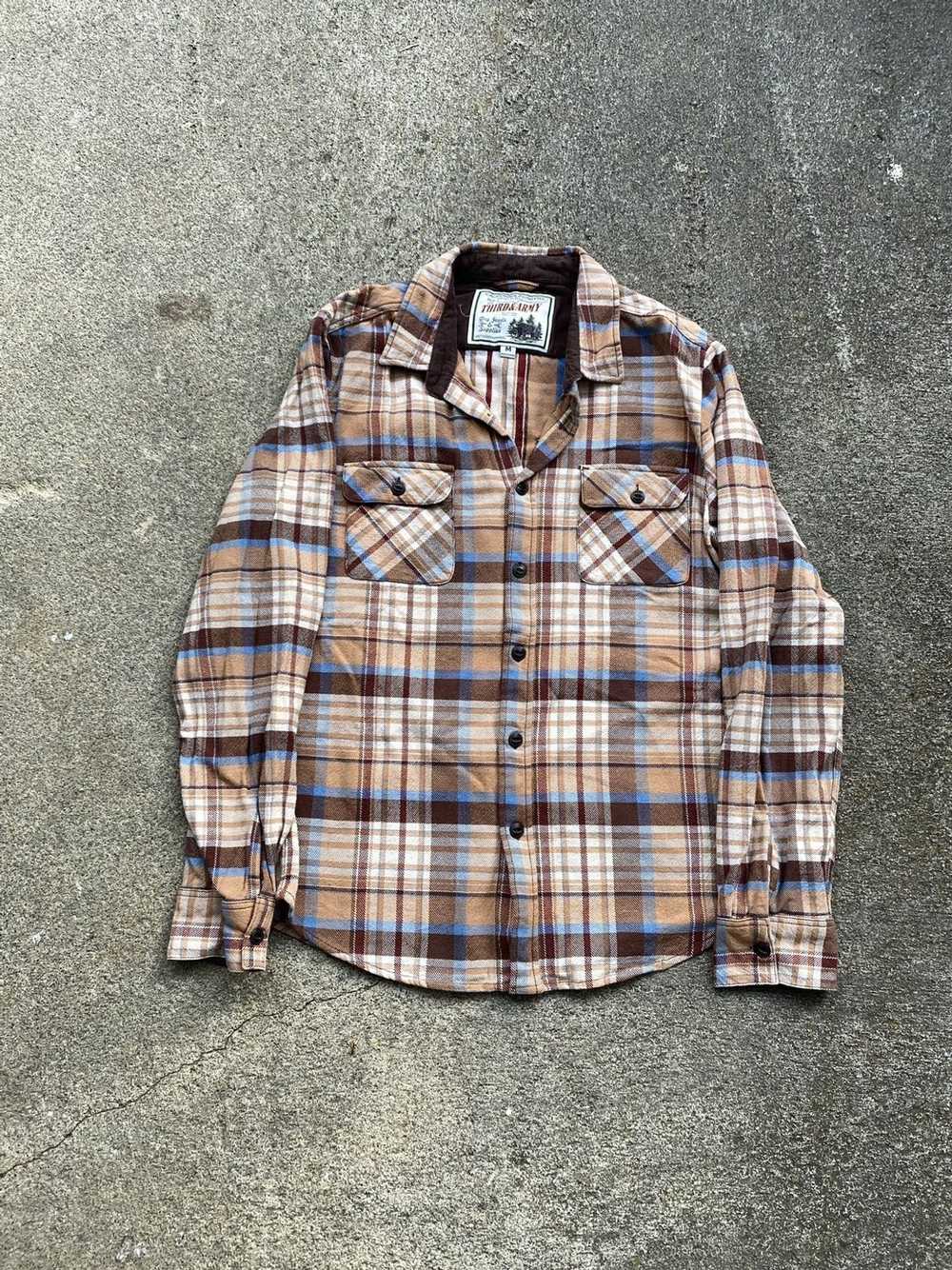 Third And Army × Vintage Vintage Flannel - image 1