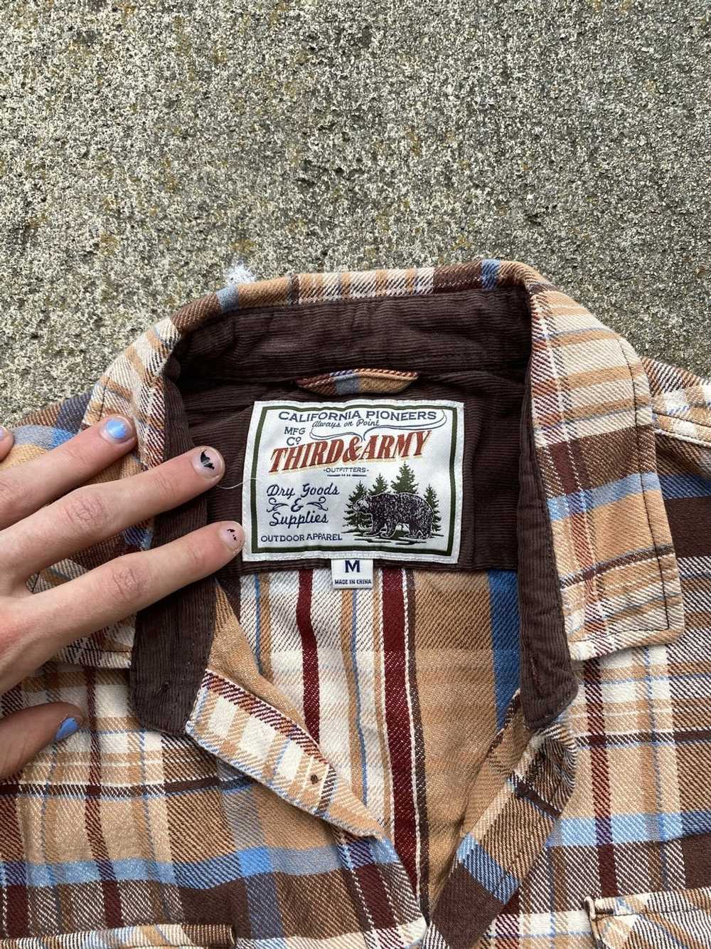 Third And Army × Vintage Vintage Flannel - image 2