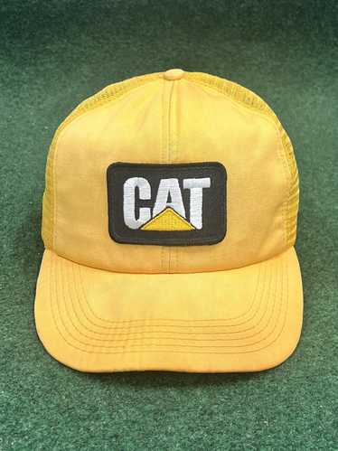 Caterpillar × Trucker Hat × Vintage 80s Caterpilla