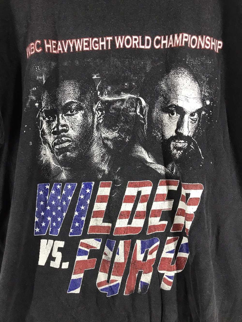 Ufc × Vintage × Wwe vintage 00's WBC wilder Vs Fu… - image 3