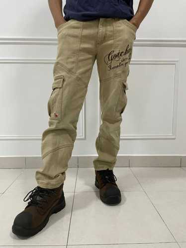 Gotcha × Vintage Gotcha Denim Cargo Embroidered Bi