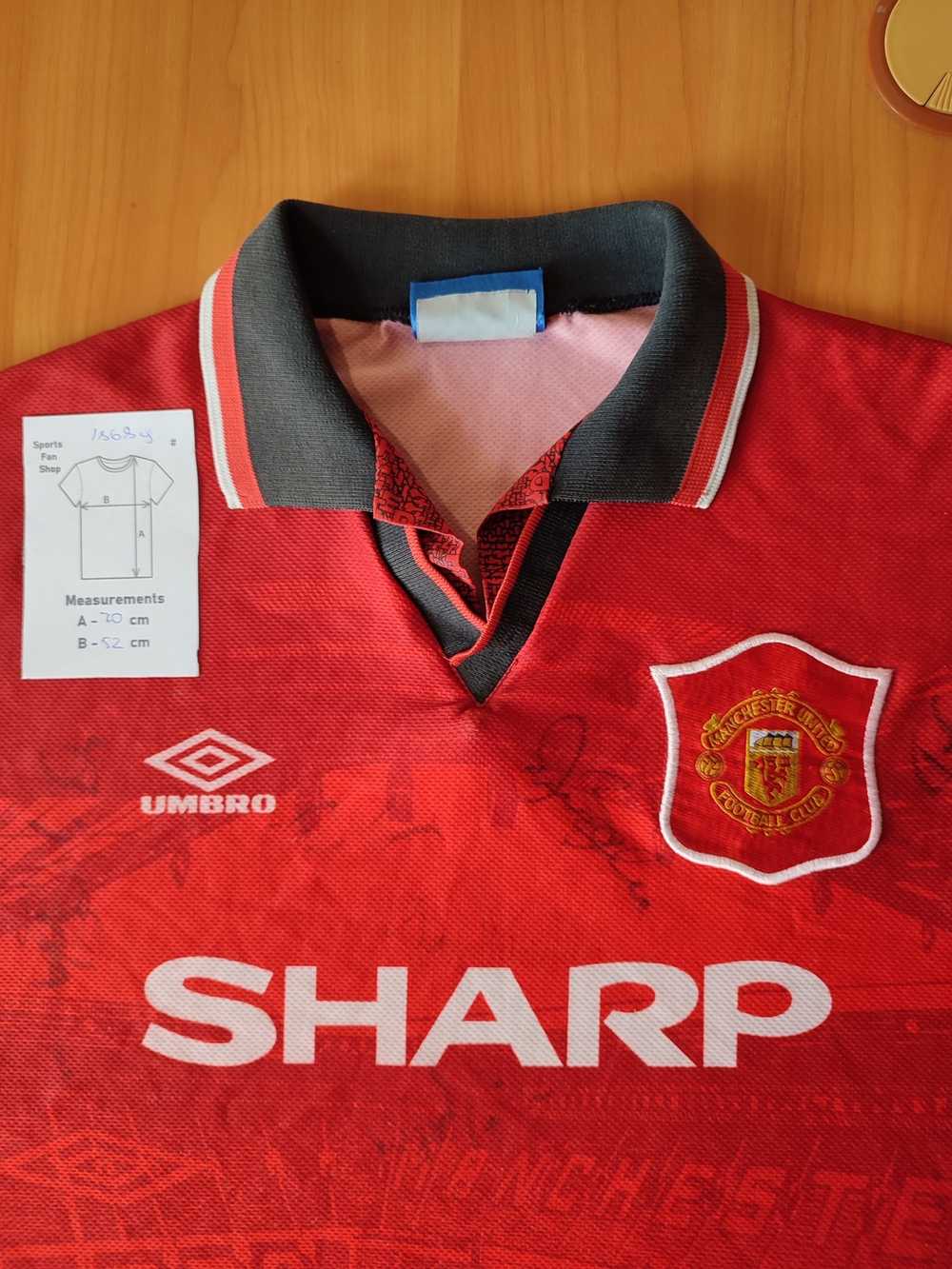 Soccer Jersey × Umbro × Vintage Manchester United… - image 3