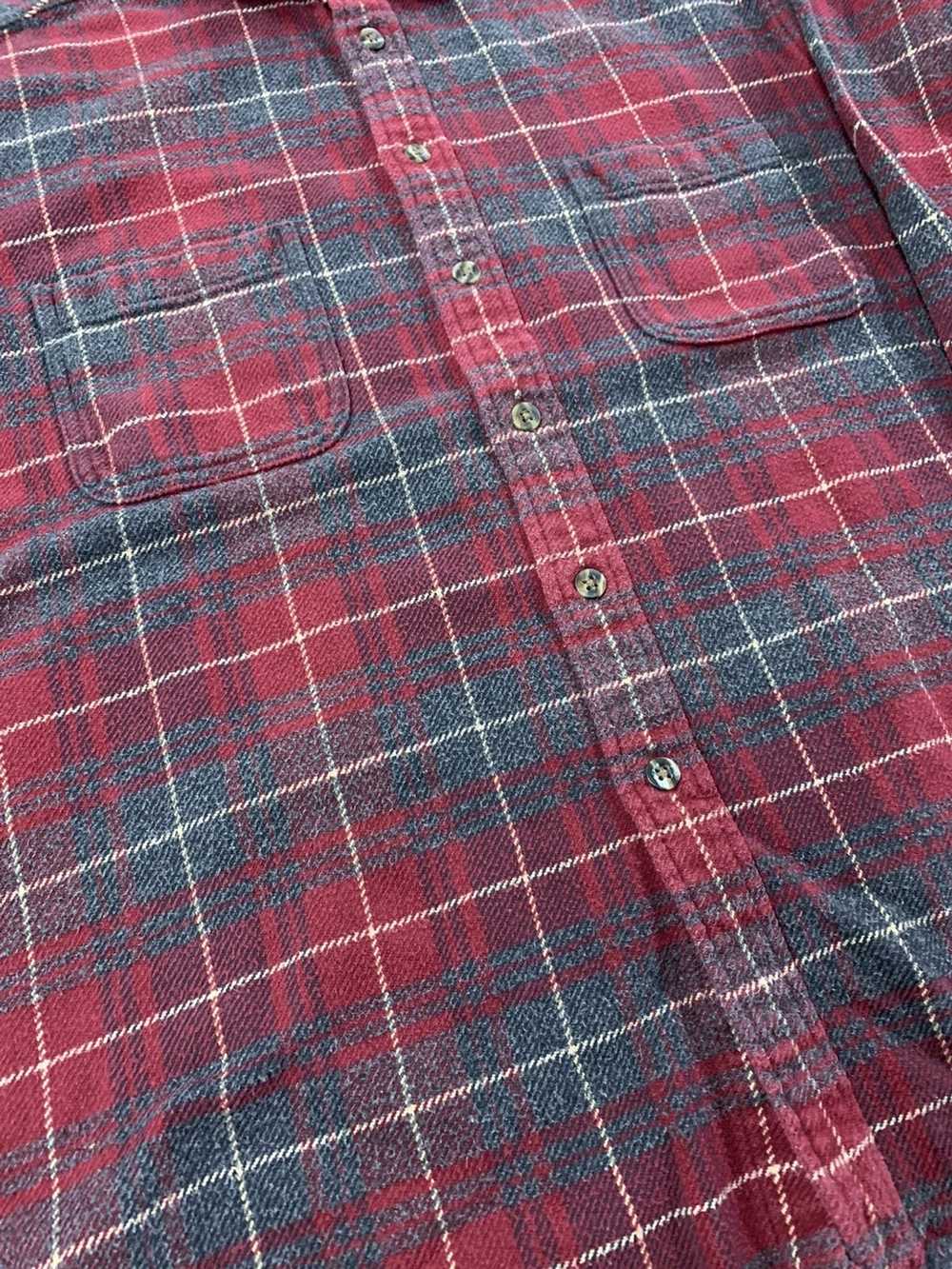 Vintage Vintage Flannel 1990s Brawny SJB Plaid Fl… - image 2