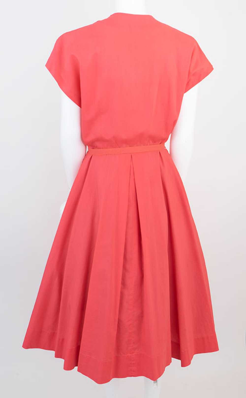 Pretty in Pink 1950s Dress - image 5