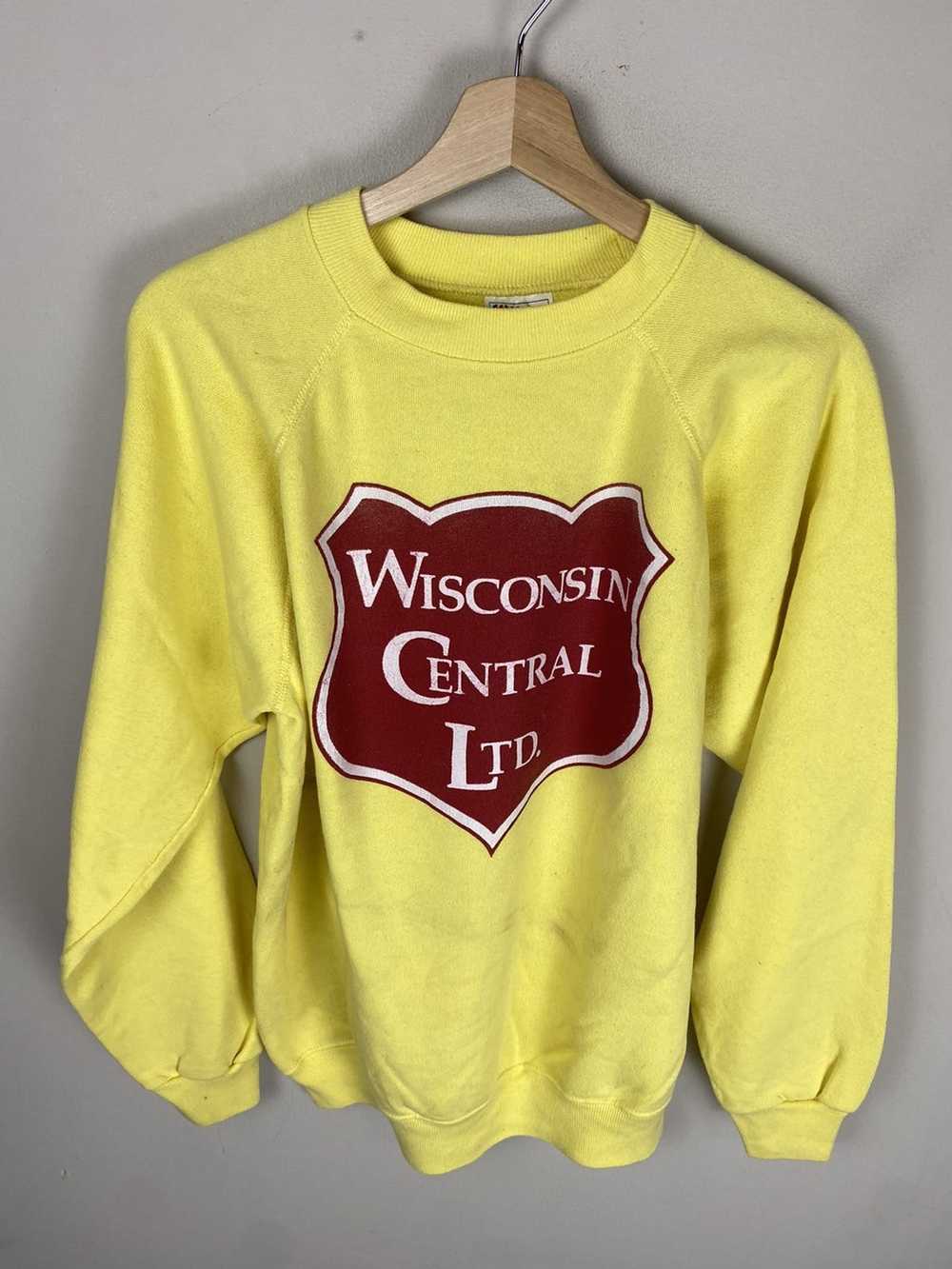Vintage Vintage Wisconsin Central Ltd. Crewneck - image 1