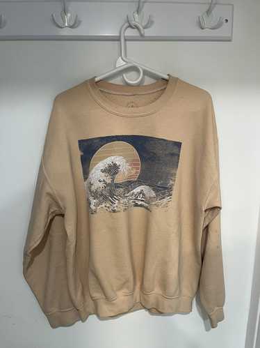 Vintage Tsunami (Hokusai) Sweater