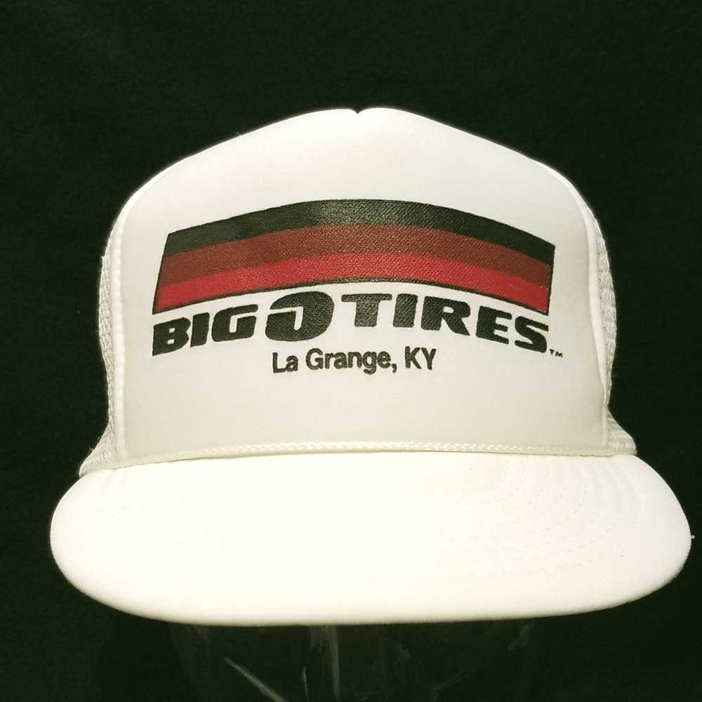 Snap Back × Trucker Hat × Vintage 90s Big O Tire … - image 1