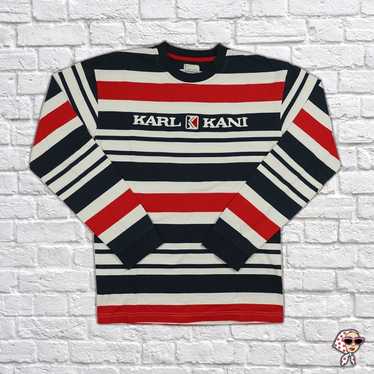 Karl kani discount retro stripe tee