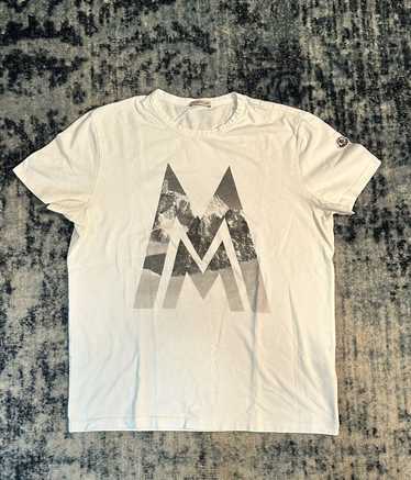 Moncler Moncler White Mountain T-Shirt