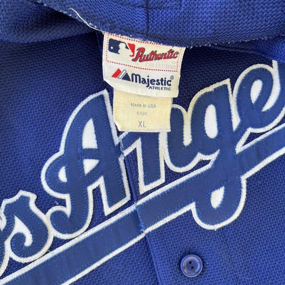 2000's LA DODGERS MAJESTIC THROWBACK STYLE JERSEY XXL