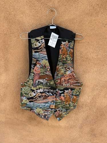 "Fancy Folk" Tapestry Vest