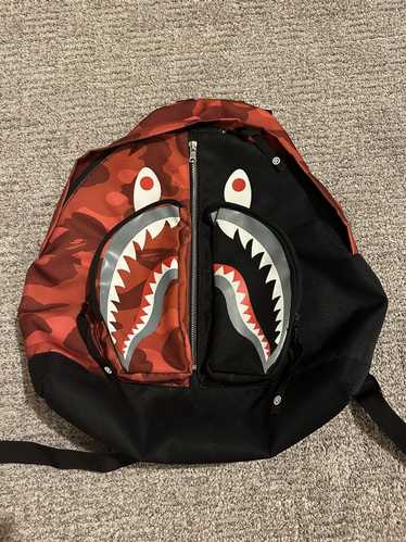 Shark Bape Drawstring Bag for Sale by lakaklakak