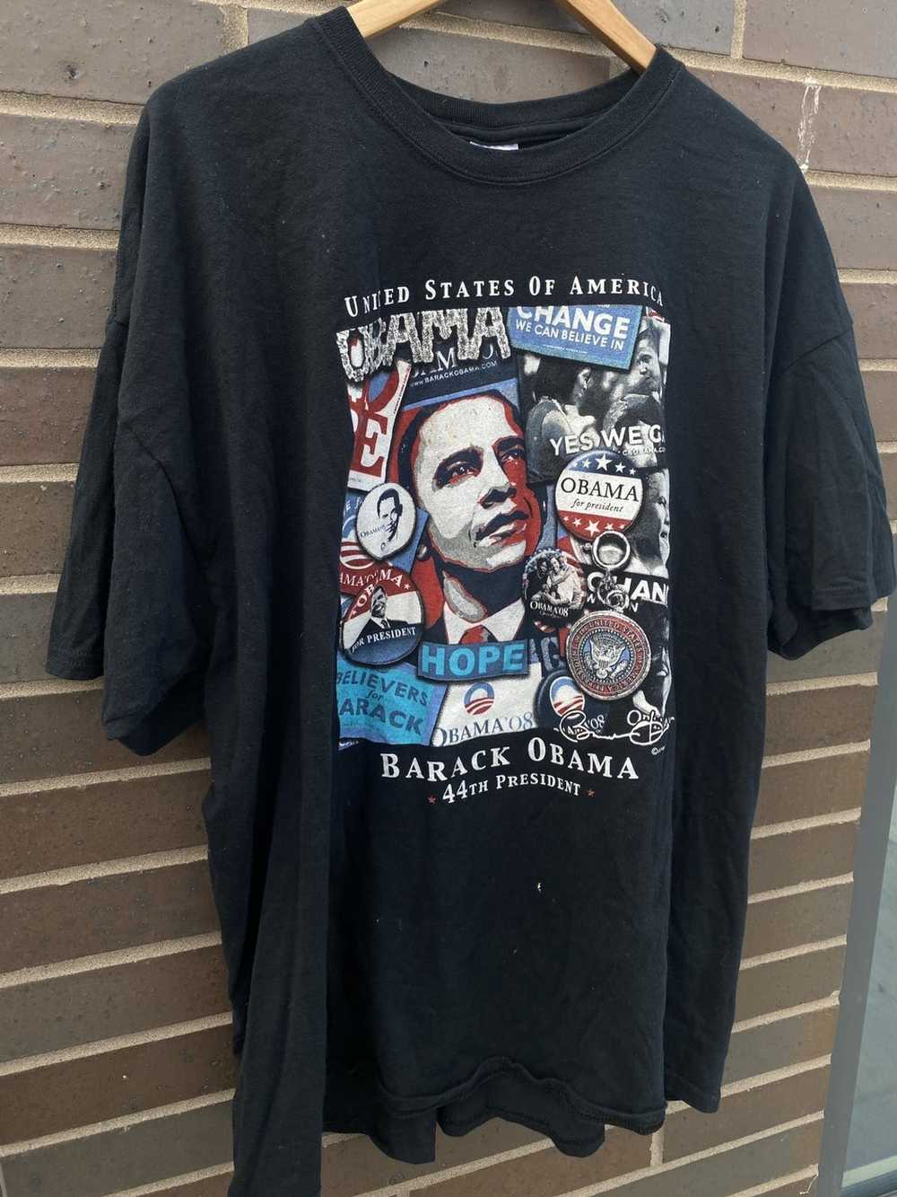 Vintage Vintage 2008 Barack Obama Campaign Shirt - image 7