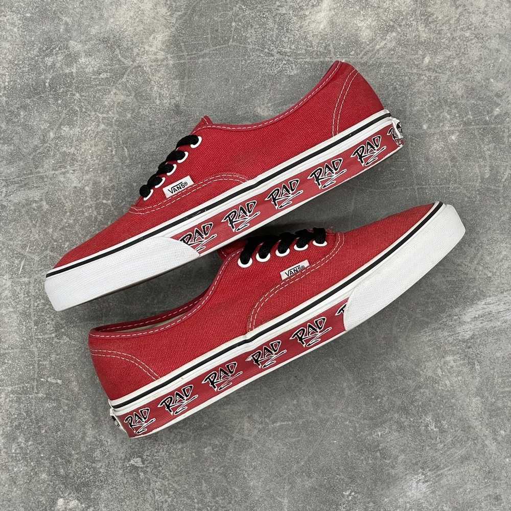 Streetwear × Vans Vans Rad Pack Authentic Red not… - image 3