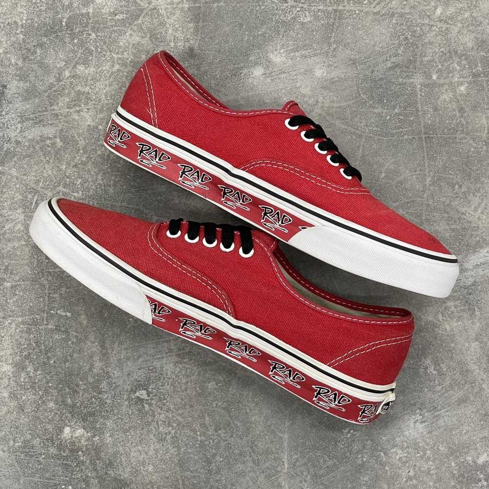 Streetwear × Vans Vans Rad Pack Authentic Red not… - image 5