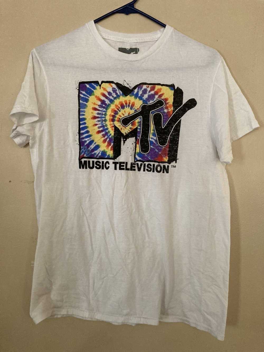 Band Tees × Mtv × Rock Tees MTV T Shirt Tye Dyed … - image 1