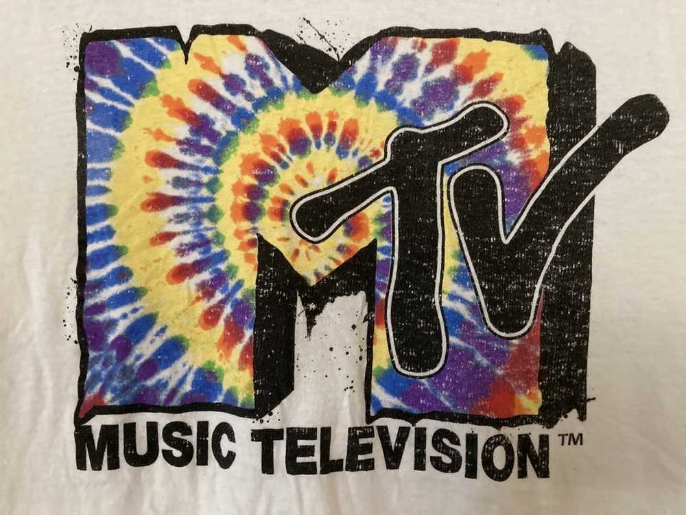 Band Tees × Mtv × Rock Tees MTV T Shirt Tye Dyed … - image 2