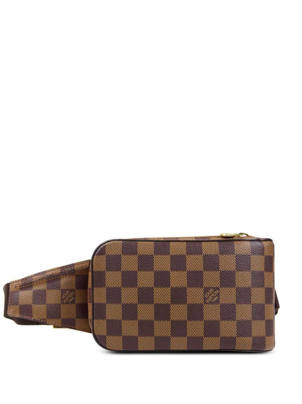 Louis Vuitton 2015 Pre-owned Monogram Macassar District PM Shoulder Bag