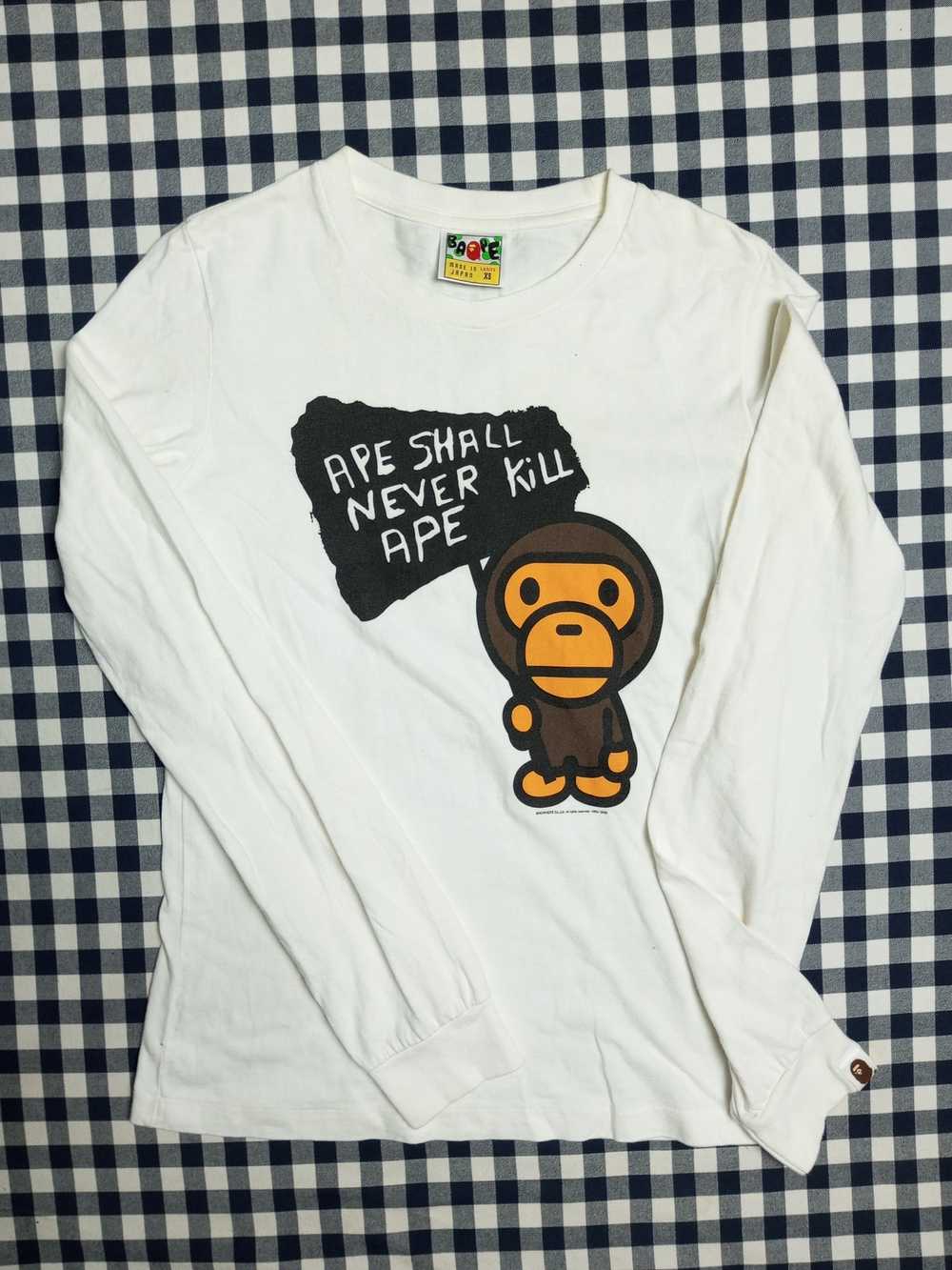 Bape Women's Baby Milo Long Sleeve Tee - image 1