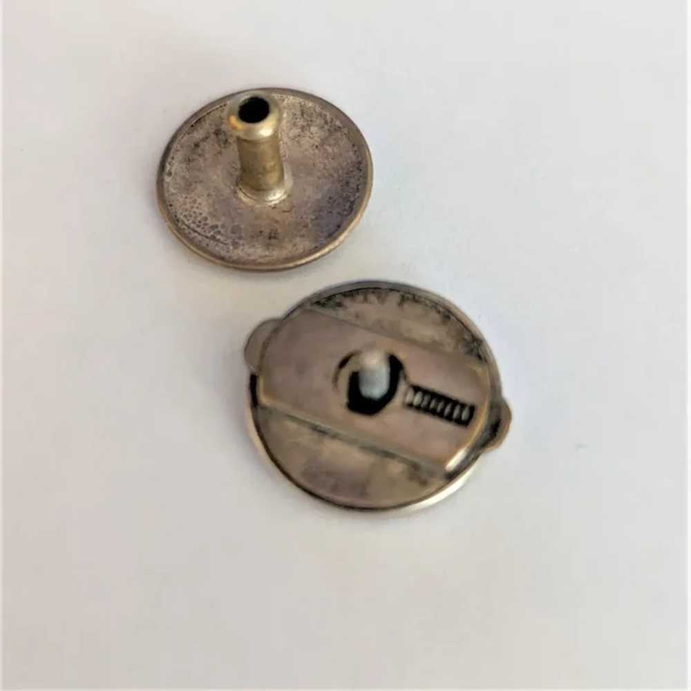 Early 20th Century Embossed Cufflinks - image 3