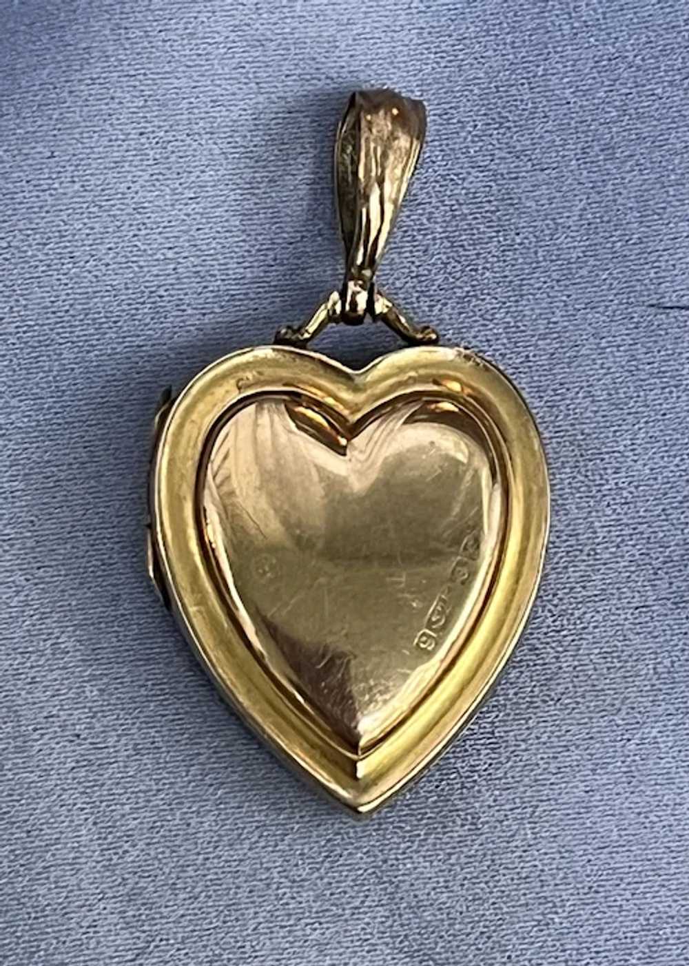 9 Carat Heart Locket - image 2