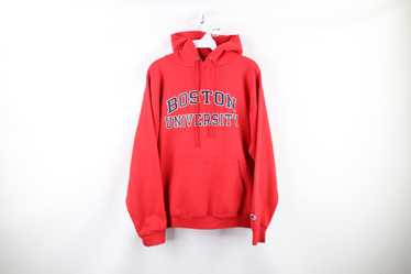 Vintage 1989 80's Boston University Red short sleeve T Shirt Mens L Large
