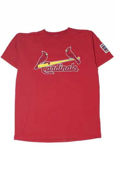 Gildan St. Louis Cardinals 2011 World Series Champs MLB T-shirt Men's  Medium Red